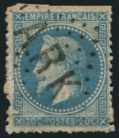 29B  20c. Bleu, T II, Obl. ARK Sur Petit Fragt, Timbre Défx, Frappe TB - Other & Unclassified