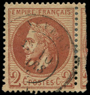 26Ae  2c. Rouge-brun, T I, "BOULE SOUS Le COU", Obl., TB - Autres & Non Classés