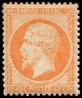 23   40c. Orange, Frais Et TB - Other & Unclassified