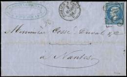 22   20c. Bleu, Obl. Taxe 30 DOUBLE TRAIT S. LAC, Càd FORBACH A PARIS 2/3/64, R Et TB - Other & Unclassified