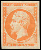 16   40c. Orange, Fraîcheur Postale, Superbe - Sonstige & Ohne Zuordnung