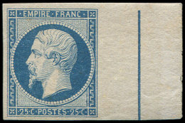 L15b 25c. Bleu, Bdf Avec FILET D'ENCADREMENT, Inf. Craquelure, Néanmoins Très Frais Et TTB. Br - Other & Unclassified