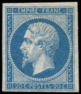 14A  20c. Bleu, T I, TB - Other & Unclassified