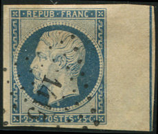 10b  25c. Bleu, Bdf FILET D'ENCADREMENT, Obl. PC 1415, TTB - Other & Unclassified