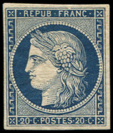 8a   20c. Bleu Foncé, TB - Other & Unclassified