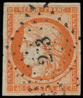 5    40c. Orange, Oblitéré PC 273, TB. Br - Other & Unclassified