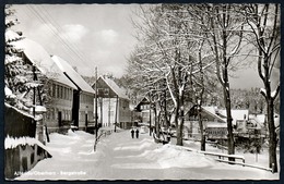 2617 - Alte Foto Ansichtskarte - Altenau - Bergstraße - Gel 1971 - Lederbogen - Altenau