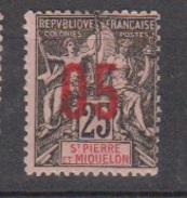 S.P.M.-1912-N°98* 05 SUR 0.25 - Neufs