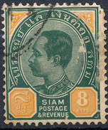 Stamp  THAILAND,SIAM 1889 8a Scott#83 Lot#125 - Siam