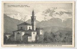 Italie - Italia - Italy - Piemonte - Cuneo Villanova Mondovi Madonna Del Pasco Col Gruppo Del Mondolé - Cuneo