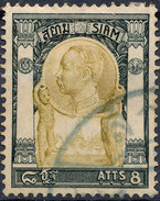 Stamp  THAILAND,SIAM 1905 8a Scott#100 Lot#33 - Siam