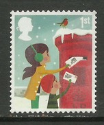 GB 2014 QE2 1st Class Christmas Unused No Gum SG 3651 ( K102 ) - Neufs