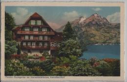 Pension Baumgarten, Kehrsiten-Dorf Am Vierwaldstättersee - Photo: Globetrotter No. 1389 - Altri & Non Classificati