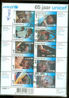 NEDERLAND * NVPH V2823 - 2832 * UNICEF  * BLOK * BLOC * BLOCK * NETHERLANDS * POSTFRIS GESTEMPELD * C.W. 20.00 - Used Stamps