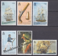 British Indian Ocean 2005 Yvert 311- 316, Trafalgar Battle Bicentenary - MNH - Territoire Britannique De L'Océan Indien