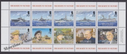 British Indian Ocean 2005 Yvert 317- 326, End Of The World War II 60th Anniversary  - MNH - British Indian Ocean Territory (BIOT)