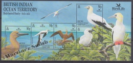 British Indian Ocean 2002 Yvert BF 20, Bird Life International Festival - Miniature Sheet- MNH - Britisches Territorium Im Indischen Ozean