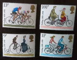 GRANDE BRETAGNE Vélo Cycliste Cyclisme Bicycle , Yvert N° 872/75, **. MNH - Radsport