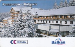 Bulgaria, Betkom, B006c, Mountain Resorts, Pamporovo 1, 2 Scans.  18BULD. - Bulgarien