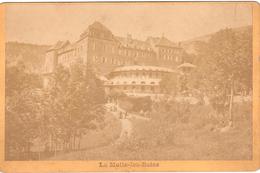 Photo Sur Carton - La Motte-les-Bains (16.5cm X 11cm) - Motte-d'Aveillans