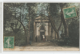 Aude - 11 - Ginoles Les Bains - Chapelle St Roch Animée Exercice Du Culte Toute L'année Langage Timbres 1909 - Andere & Zonder Classificatie