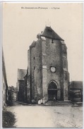 58 - SAINT AMAND EN PUISAYE  - L'Eglise - Petite Animation - Saint-Amand-en-Puisaye