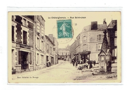 CPA 85 - LA CHATAIGNERAIE - RUE ST JEAN - La Chataigneraie