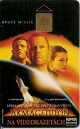 CARTES-1998-TCHECOSLOVAQUIE-PUCEGEM-FILM ARMAGEDDON-Bruce WILLIS-TBE - Czechoslovakia