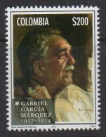 A028.-. KOLUMBIEN / COLOMBIA. 2015. MNH.-. GABRIEL GARCIA MARQUEZ " GABO " - LITERATURE NOBEL PRIZE - Colombia
