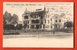 IAL-19 Bad Münster Am Stein-Ebernburg Hotel Pension Zipp. Pionier. Gelaufen In 1904 Nach Roubaix - Bad Münster A. Stein - Ebernburg