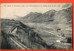 IAL-22  Viaduc De Vif Vallée De La Grasse, Ligne Chemin De Fer Grenoble Gap. Non Circulé - Vif