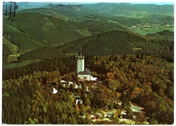 ALLEMAGNE : LENNESTADT - HOHE BRACHT RESTAURANT / POSTMARK - STADT LENNE STADT / WEINSTADT  (10 X 15cms Approx.) - Lennestadt