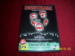 NIGHTMARE  + EN BONUS DEMENTIA 13  °° PROMO  5 DVD ° POUR 10 EUROS ° AUX CHOIX - Horror