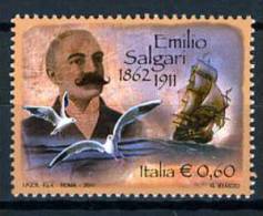 2011 -  Italia - Italy - Italie - Italien - “ Emilio Salgari ”  - Mint - MNH - 2011-20: Mint/hinged