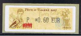 ATM, LISA1, HARRY POTTER, P 0.60 EUR, 10 Mars 2007, Papier Thermique, De VALBONNE Sur LISA1. JOURNEE DU TIMBRE. - 1999-2009 Abgebildete Automatenmarke