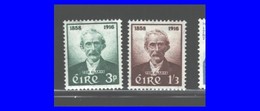 IRELAND 1958 "THOMAS J. CLARKE Patriot" #165 - 166 MNH. - Ungebraucht