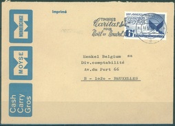LUXEMBURG - 18.12.1978 - LETTER TIMBRES CARITAS POUR NOEL ET NOUVEL AN  - Mi 975 -  Lot 15192 - Frankeermachines (EMA)
