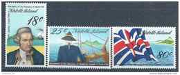 1978 NORFOLK 201-03 ** Navigateur James Cook, Bateau - Oceania (Other)