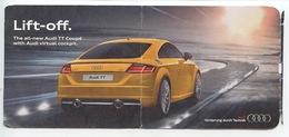 ETIHAD Airways Business Paris De Gaulle - Abu Dhabi : Lift Off The New Audi TT Coupé Virtual Cokpit (trasports) - Mondo