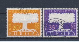 Duitsland/Germany/Allemagne/Deutschland Saarland 1957 Mi: 402-403 (Gebr/used/obl/o)(1078) - Gebraucht