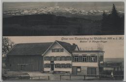 Gruss Vom Tannenberg Bei Waldkirch (900 M) Besitzer: J. Klingler-Högger - Photo: C. Baur - Waldkirch