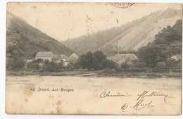 Belgique - Namur - Dinant Les Rivages Carte Réexpédiée Timbre Taxe - Dinant