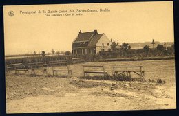 Cpa Belgique Néchin Pensionnat De La Sainte Union Des Sacrés Coeurs Cour Extérieure Coin De Jardin - Estaimpuis   NCL51 - Estaimpuis