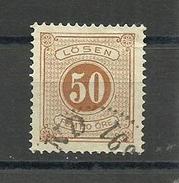1891  Sweden Porto B 13 - Gebruikt