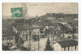 25 - Doubs Montbéliard Café De La Gare Vue Générale 1909 - Montbéliard