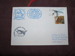 Cachets Russes Année Polaire Internationale 2007  2008 Enveloppe Ayant Voyagé - Antarctische Expedities