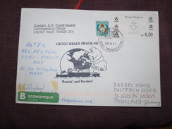 USCGC Healy 2001 Enveloppe Ayant Voyagé - Polar Ships & Icebreakers