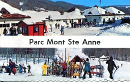 N°38301 -cpsm Parc Mont Ste Anne - - Sports D'hiver