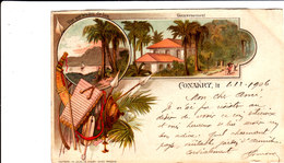 CONAKRY Superbe Mutivue Colorisée Circulée En 1906 Bel état Voir Scans - Guinée