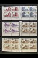 1988-97 "CASTLES" CYLINDER BLOCK COLLECTION An Attractive, ALL DIFFERENT, Never Hinged Mint Collection Of "Castle"... - Autres & Non Classés